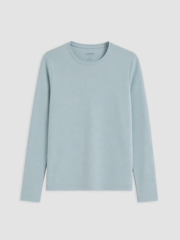 LCWAIKIKI Classic Man Turquoise T-Shirt