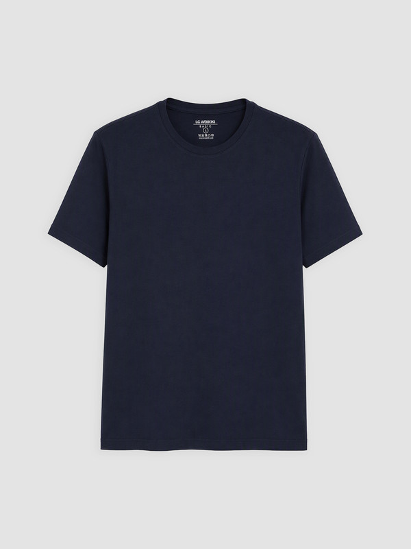 LCWAIKIKI Classic Man Navy T-Shirt