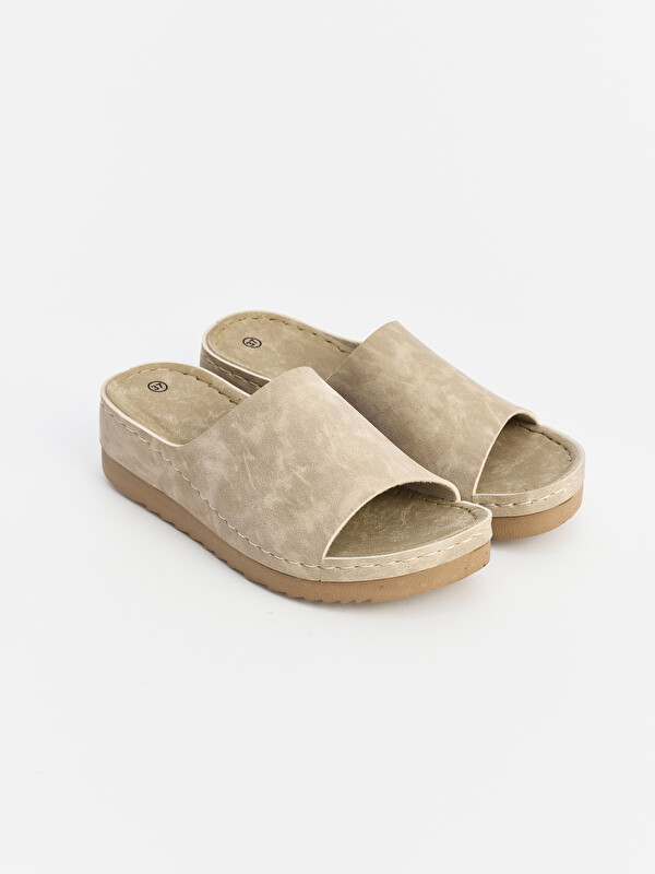 LCW STEPS Suede Look Women's Slipper