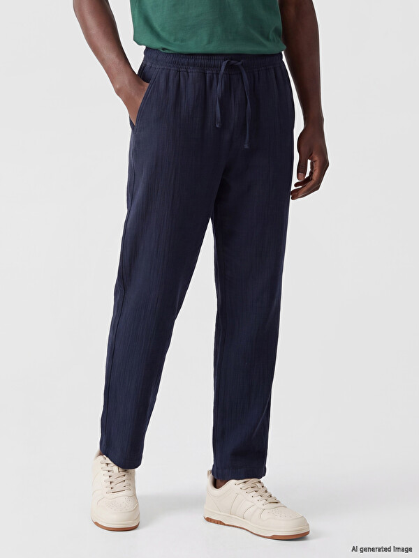 XSIDE Regular Fit Erkek Dokulu Pantolon
