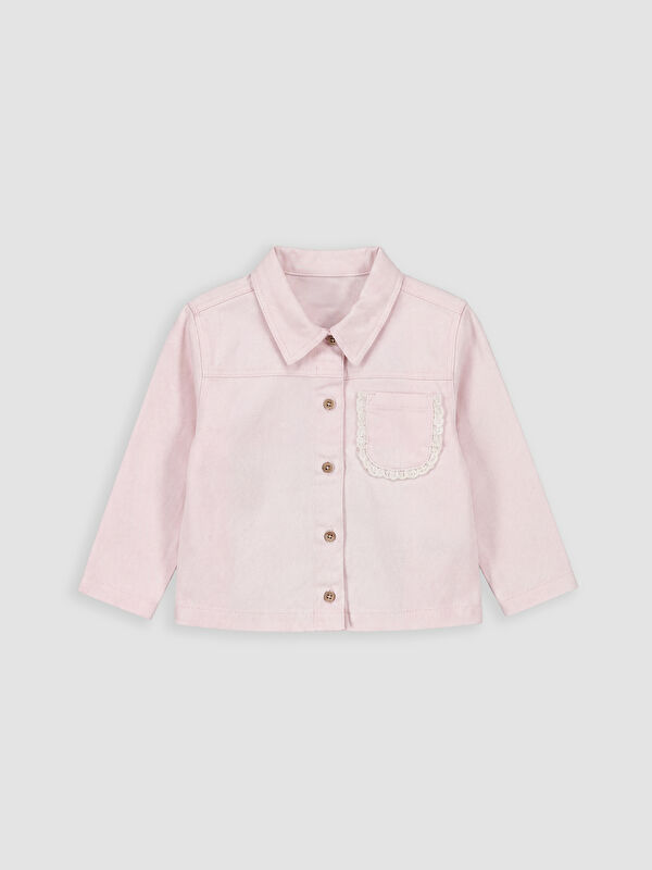 LCW baby Gabardin Kız Çocuk Ceket
