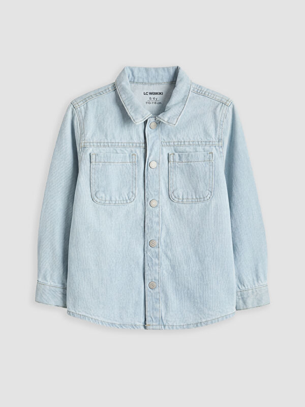 LCW Kids Erkek Çocuk Jean Gömlek