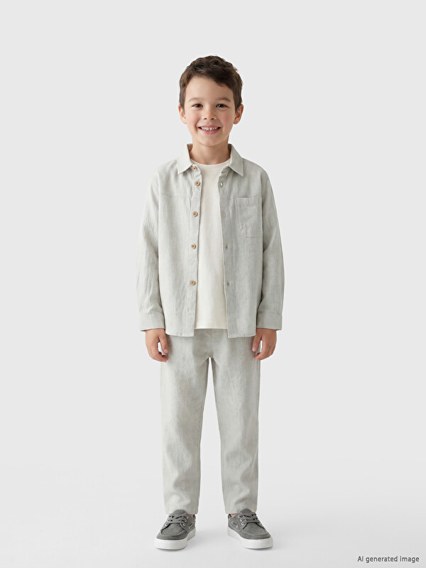 LCW Kids Regular Fit Erkek Çocuk Pantolon