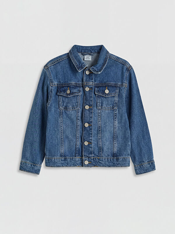 LCW Kids Erkek Çocuk Jean Ceket