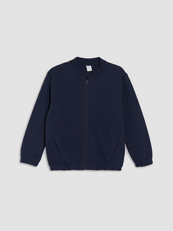 LCW Kids Erkek Çocuk Fermuarlı Sweatshirt