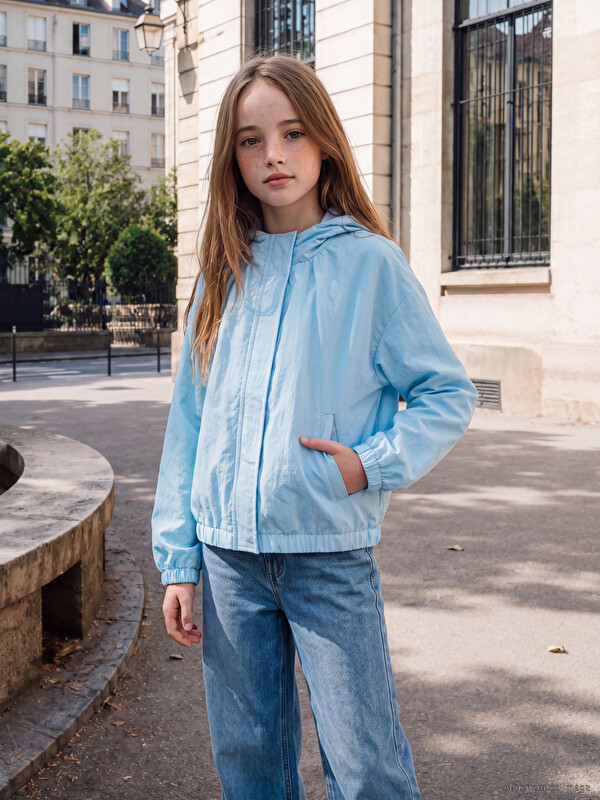 LCW Kids Jachetă de Fete cu Glugă