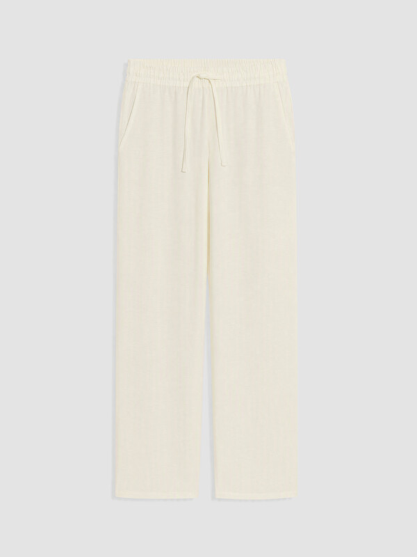 LCW Vision Regular Fit Keten Görünümlü Erkek Pantolon