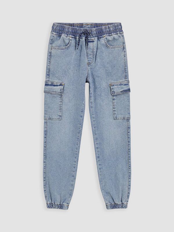 LCW Kids Erkek Çocuk Kargo Jean Pantolon