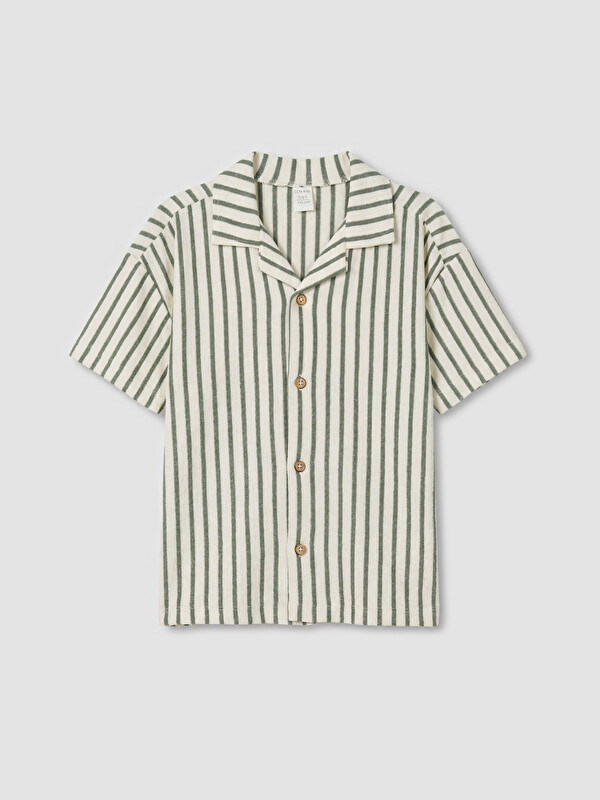 LCW Kids Erkek Çocuk Loose Fit Gömlek
