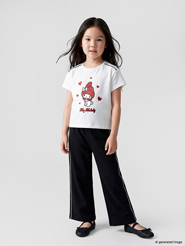 LCW Kids My Melody Baskılı Kız Çocuk Takım