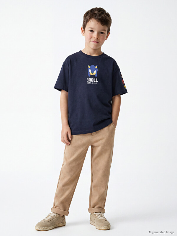 LCW Kids Beli Lastikli Erkek Çocuk Pantolon