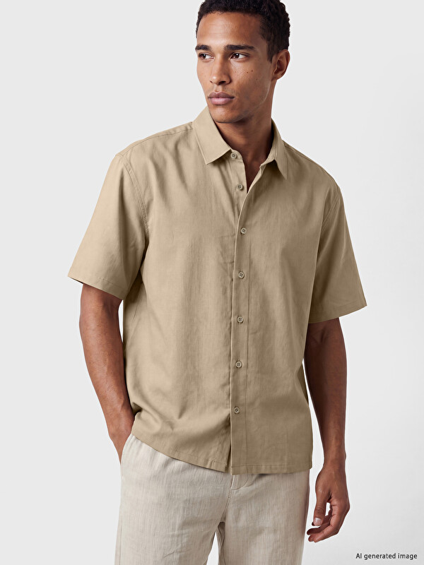 LCW Vision Regular Fit Armürlü Erkek Gömlek