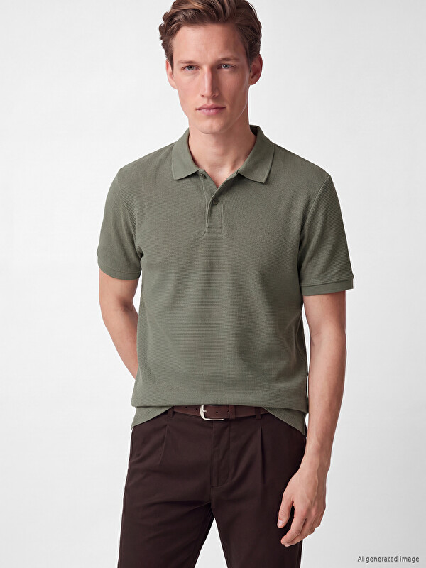 SOUTHBLUE Polo Yaka Pike Erkek Tişört