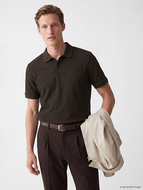 SOUTHBLUE Polo Yaka Pike Erkek Tişört