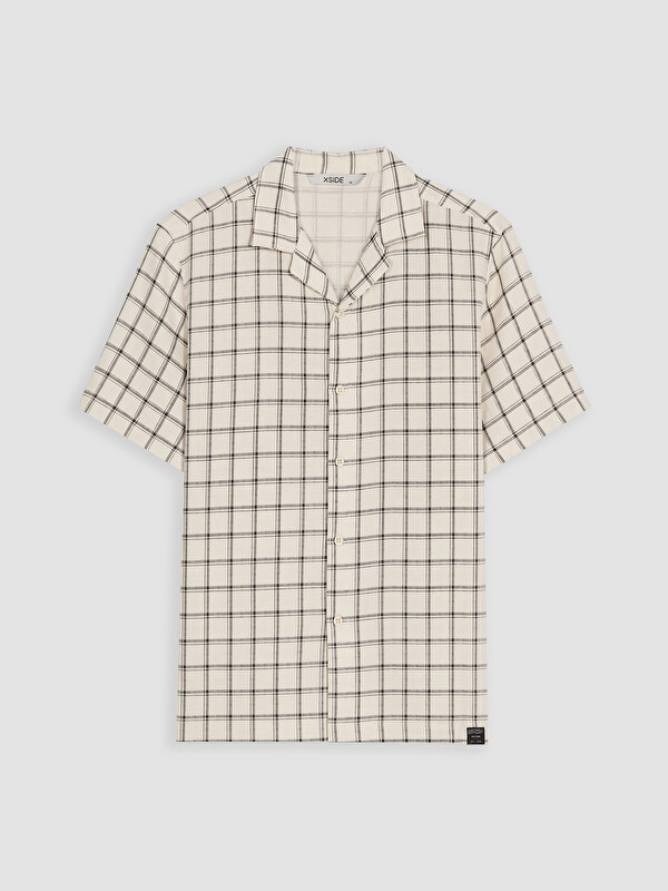 XSIDE Regular Fit Ekose Erkek Gömlek