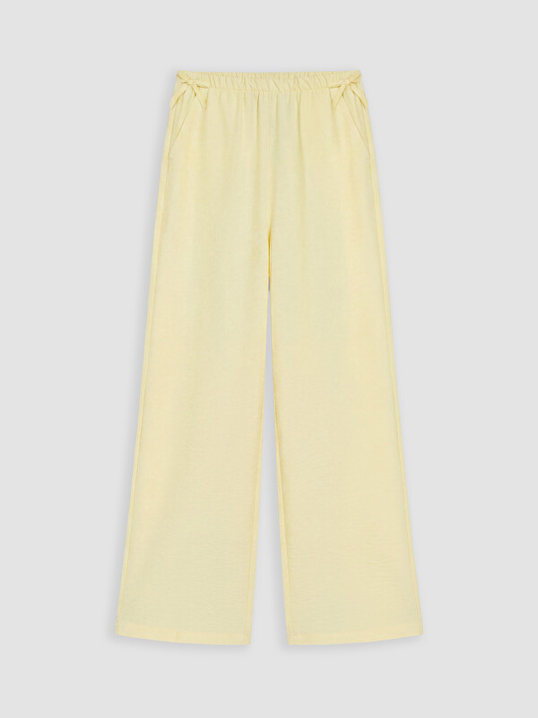 LCW Kids Wide Leg Fit Kız Çocuk Pantolon