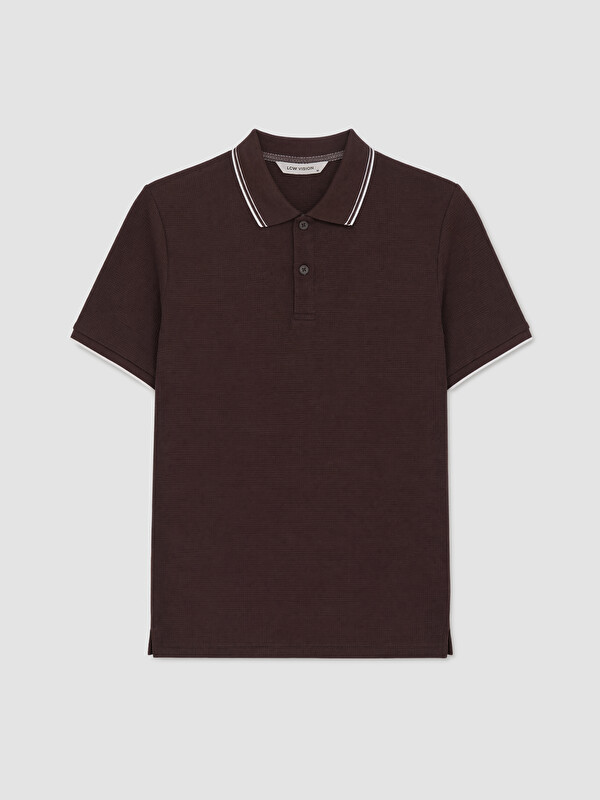 LCW Vision Polo Yaka Fitilli Erkek Tişört