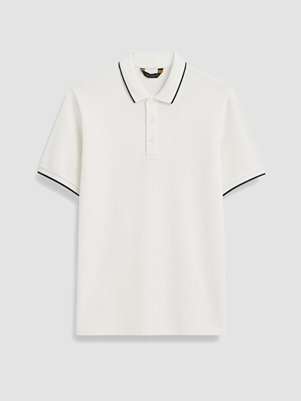 SOUTHBLUE Polo Yaka Erkek Dokulu Tişört