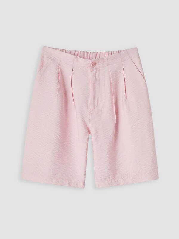 LCW Kids Pileli Kız Çocuk Şort