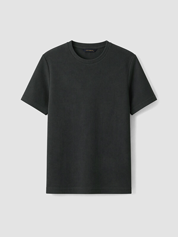 SOUTHBLUE Bisiklet Yaka Dokulu Erkek Tişört