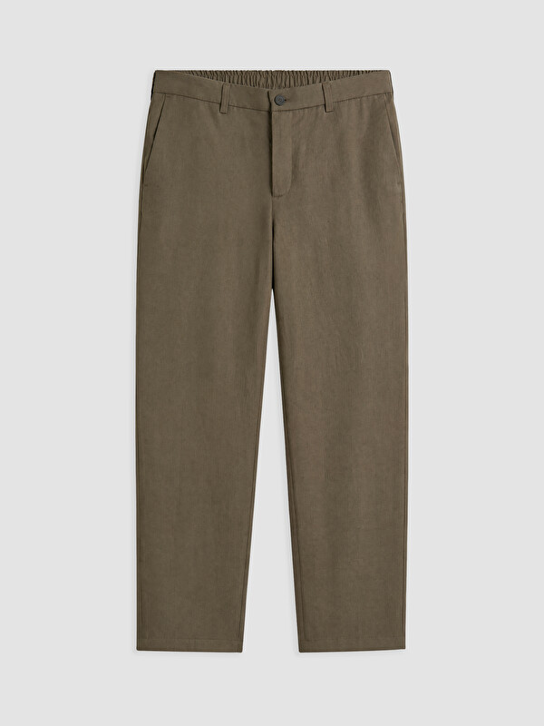 SOUTHBLUE Regular Fit %100 Keten Erkek Pantolon