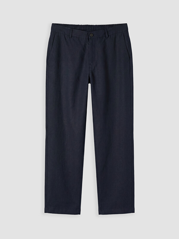 SOUTHBLUE Regular Fit %100 Keten Erkek Pantolon