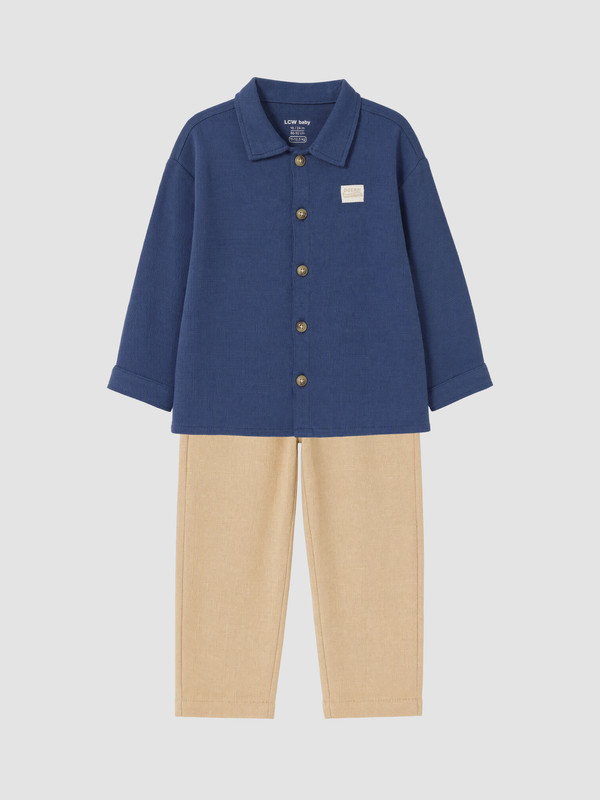 LCW baby Baby Boy Indigo Set