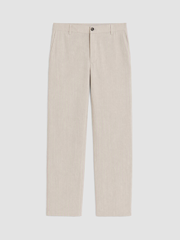 SOUTHBLUE Regular Fit %100 Keten Erkek Pantolon