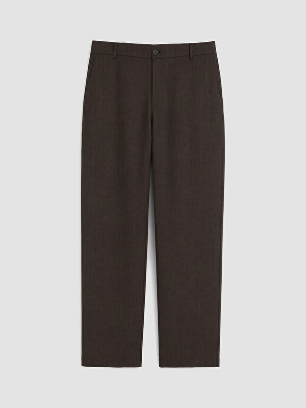 SOUTHBLUE Regular Fit %100 Keten Erkek Pantolon