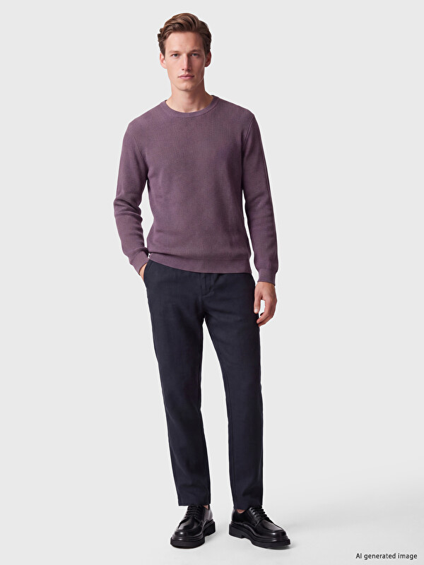 SOUTHBLUE Regular Fit Erkek Dokulu Pantolon