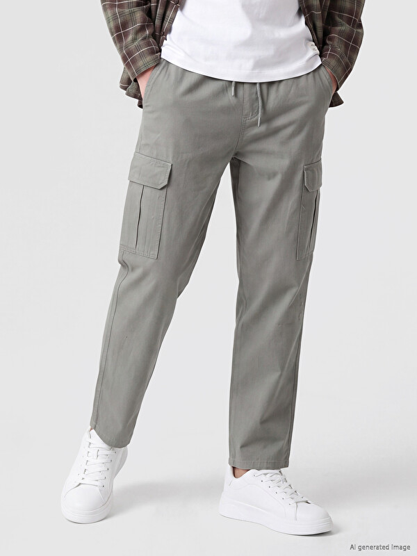XSIDE Relax Fit Poplin Erkek Pantolon