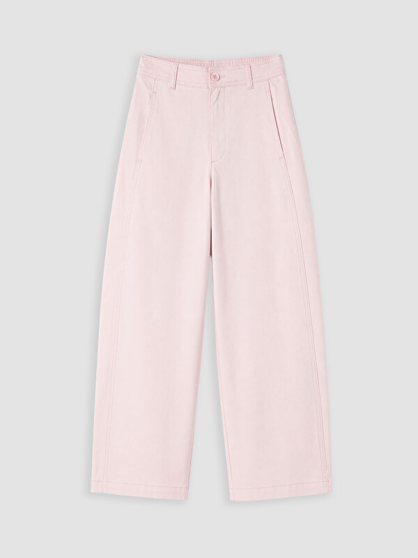 LCW Kids Barrel Fit Kız Çocuk Jean Pantolon