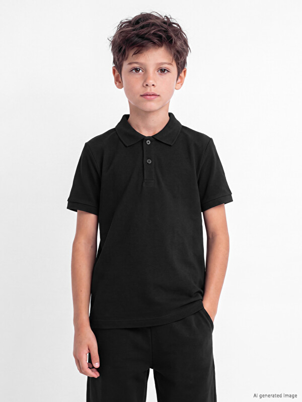 LC WAIKIKI Polo Yaka Erkek Çocuk Tişört