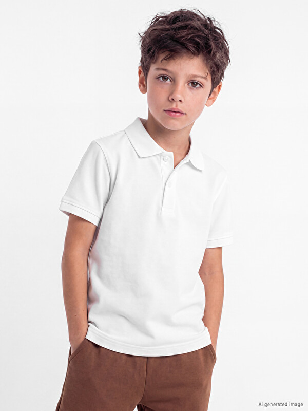 LC WAIKIKI Polo Yaka Erkek Çocuk Tişört