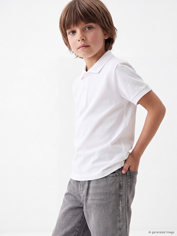 LCW Kids T-shirt me jakë polo për djem