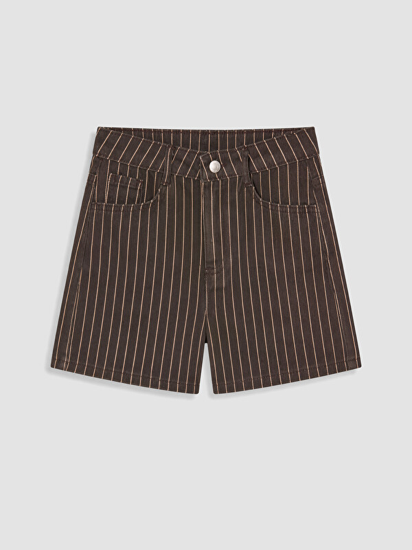 LCW Kids Kız Çocuk Gabardin Şort