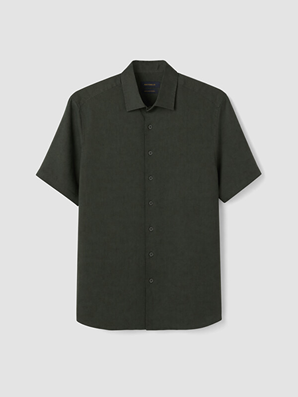 SOUTHBLUE Regular Fit %100 Keten Erkek Gömlek