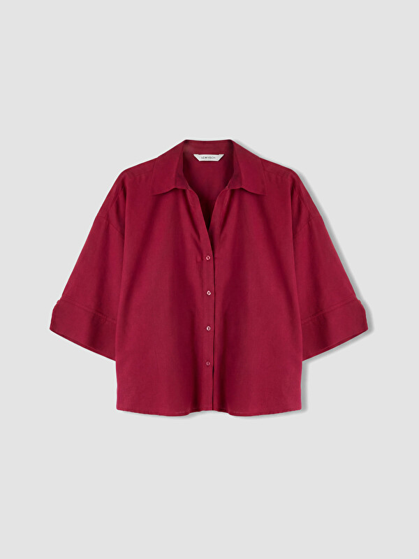 LCW Vision Oversize Kadın Gömlek