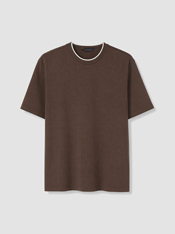 SOUTHBLUE Man Brown T-Shirt