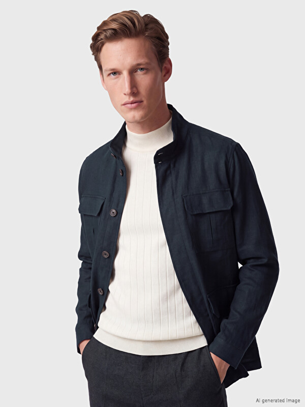 SOUTHBLUE Regular Fit Dik Yaka Erkek Ceket
