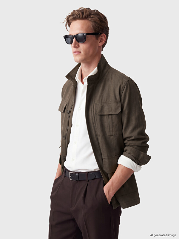 SOUTHBLUE Regular Fit Dik Yaka Erkek Ceket