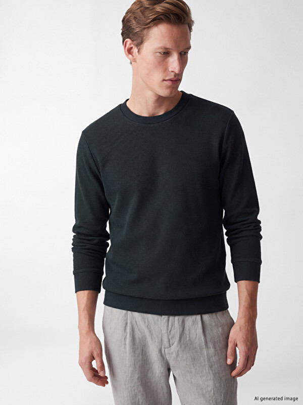 SOUTHBLUE Crew Neck Men's Sweatshirt