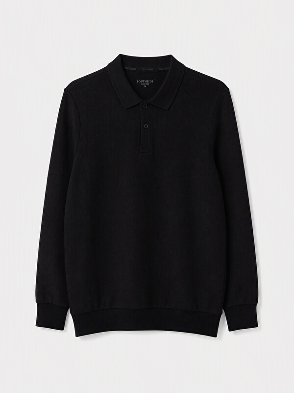 SOUTHBLUE Polo Yaka Erkek Sweatshirt