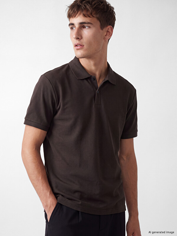 LCW Vision T-shirt pike me jakë polo për burra