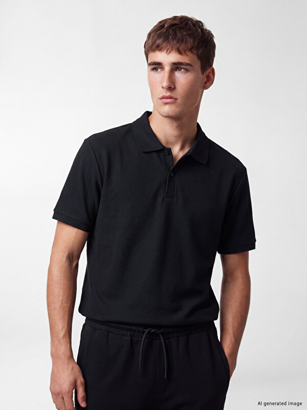 LCW Vision Polo Yaka Pike Erkek Tişört