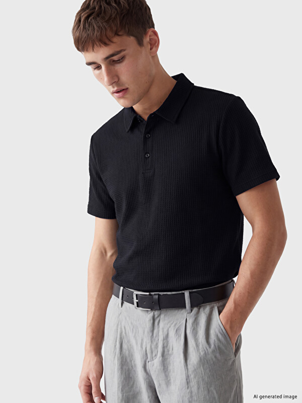 LCW Vision Polo Collar Men's T-Shirt