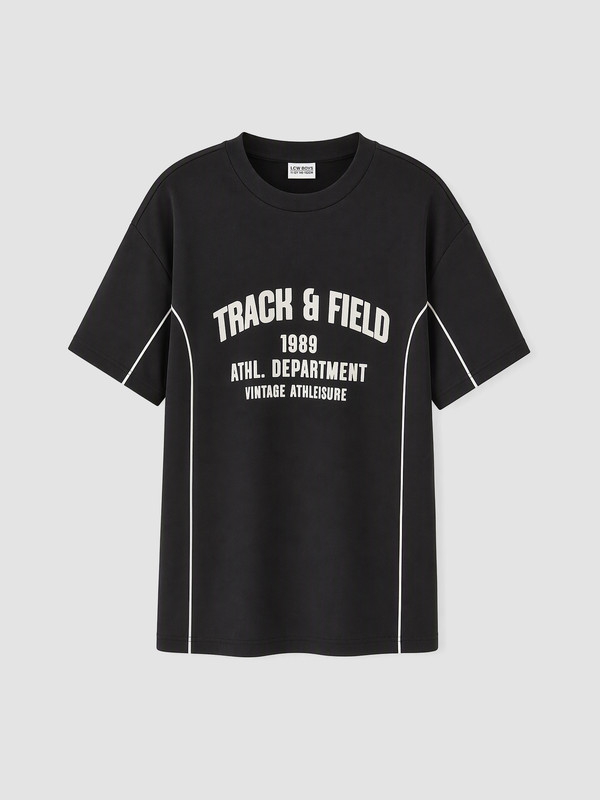 LCW Kids Boy Black T-Shirt
