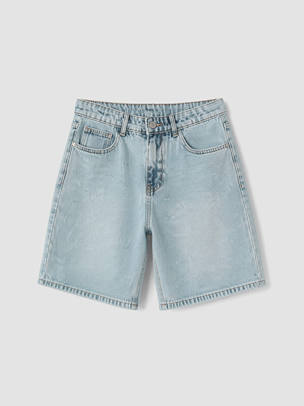 LCW Jeans Regular Fit Erkek Jean Şort