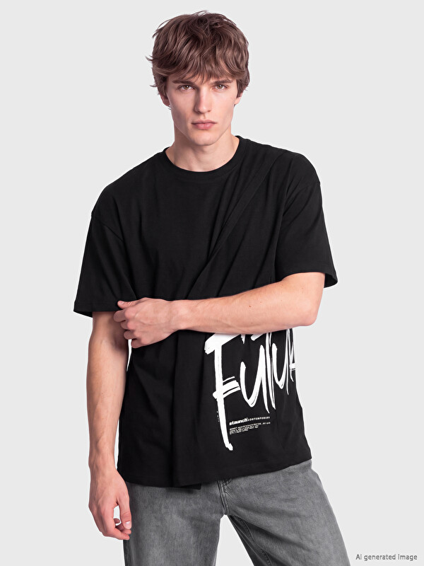 XSIDE Crew Neck Jersey Men's T-Shirt