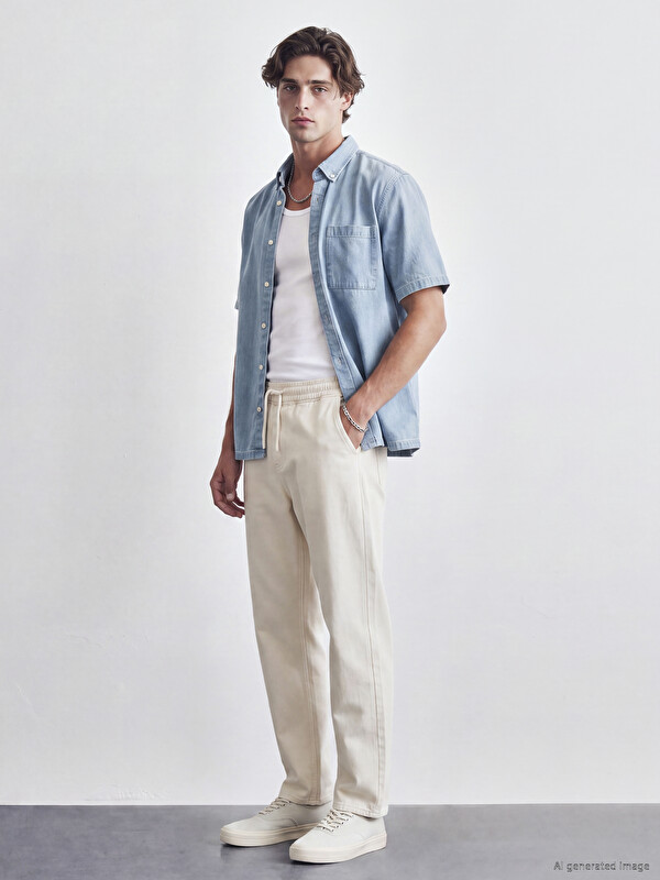 LCW Jeans Чоловічі джинси мішкуватого крою